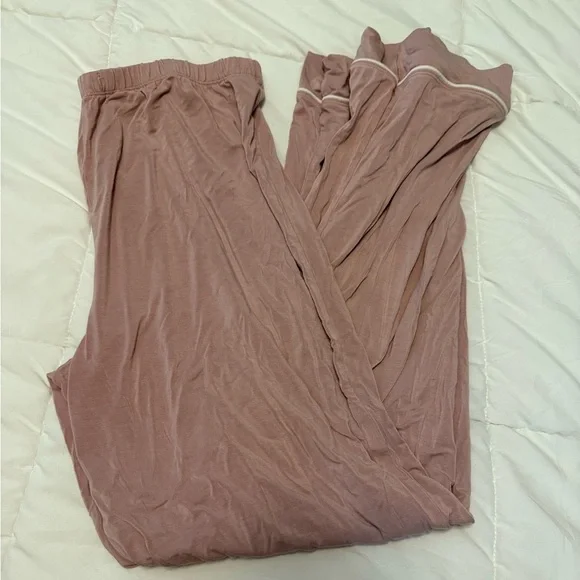 Willow & Co light pink bamboo pj pants size L/XL - Picture 2 of 4